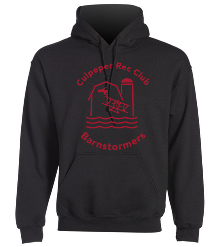 Barnstormers Hoodie - Black - w/ Personalization Option - Gildan Unisex Heavy Blend Hooded Sweatshirt