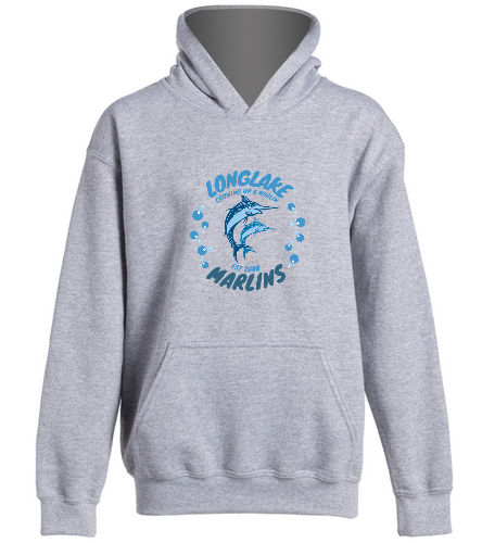 Always a Marlin Hoodie - Gildan Youth Heavy Blend Hooded Sweatshirt