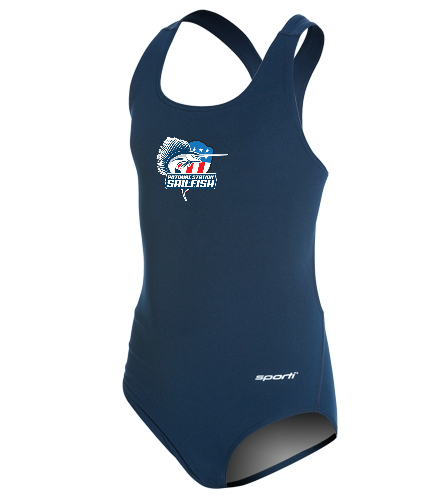 PSS Youth Wide Strap - Sporti HydroLast Solid Wide Strap One Piece Swimsuit Youth (22-28)