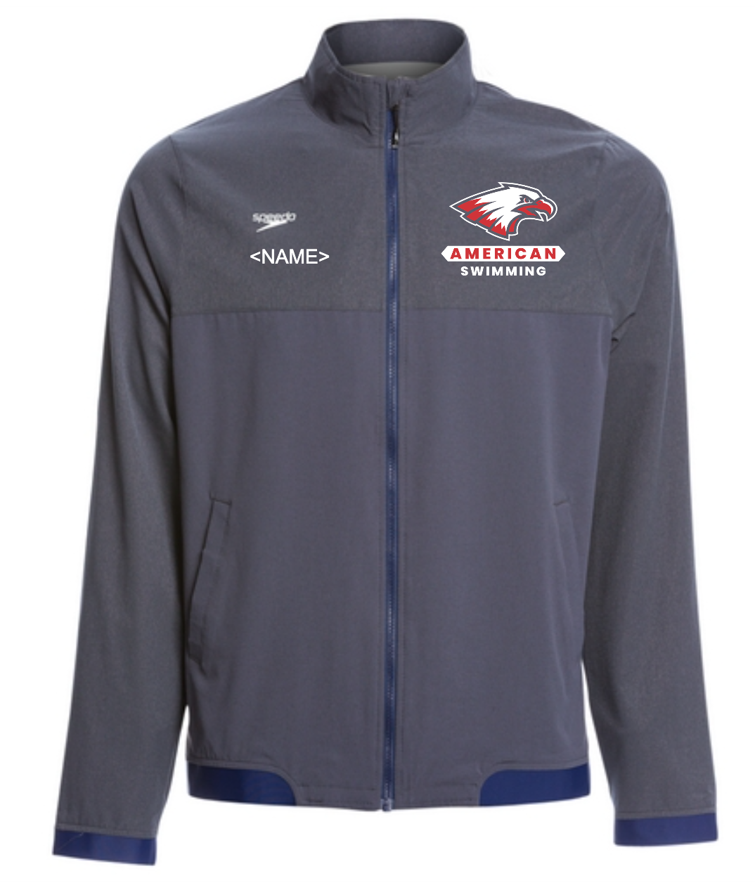 Swim Team Warm Up - Speedo Men's Tech Warm Up Jacket