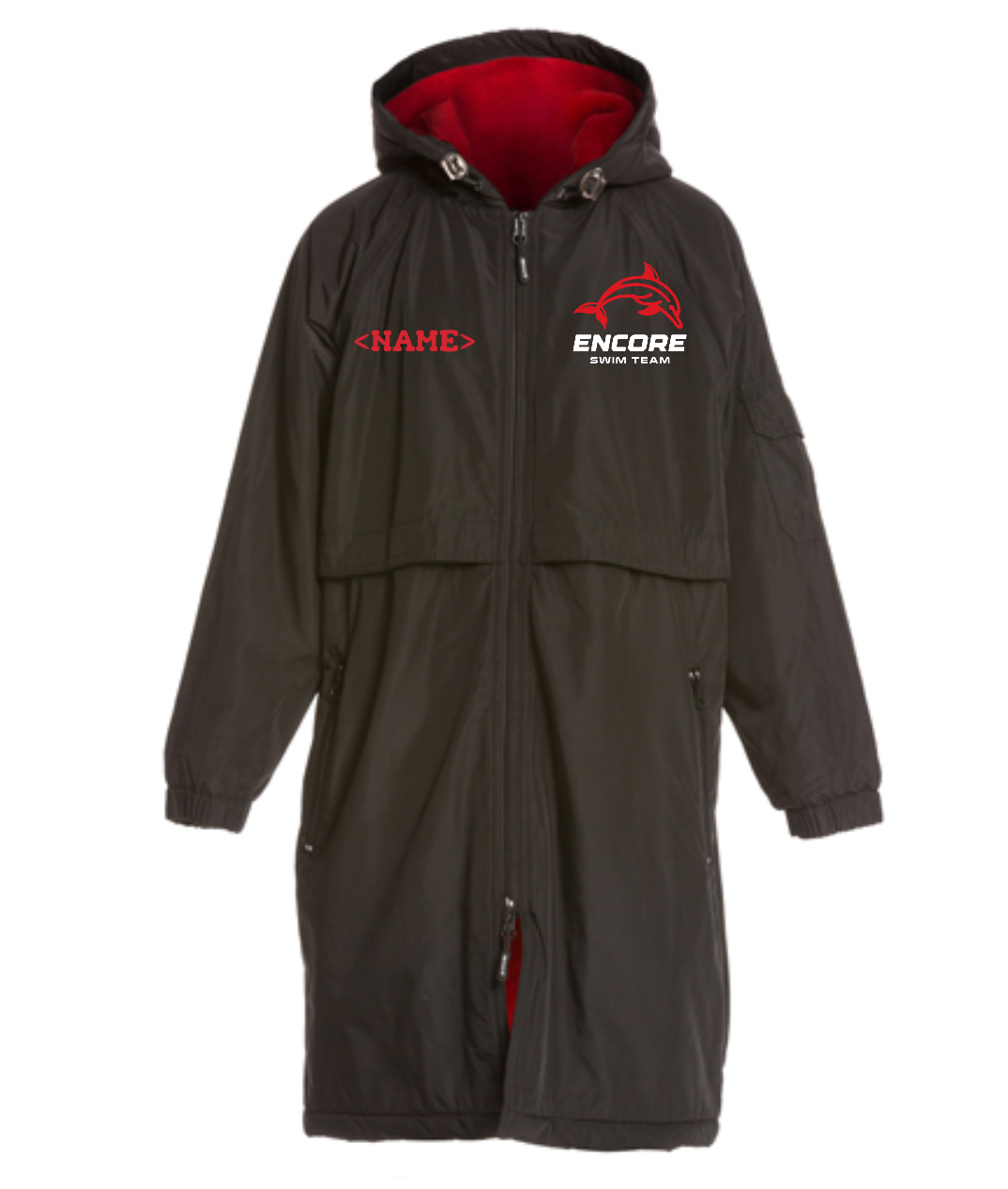 Encore Fleece Lined Parka - Sporti Comfort Fleece-Lined Swim Parka Youth