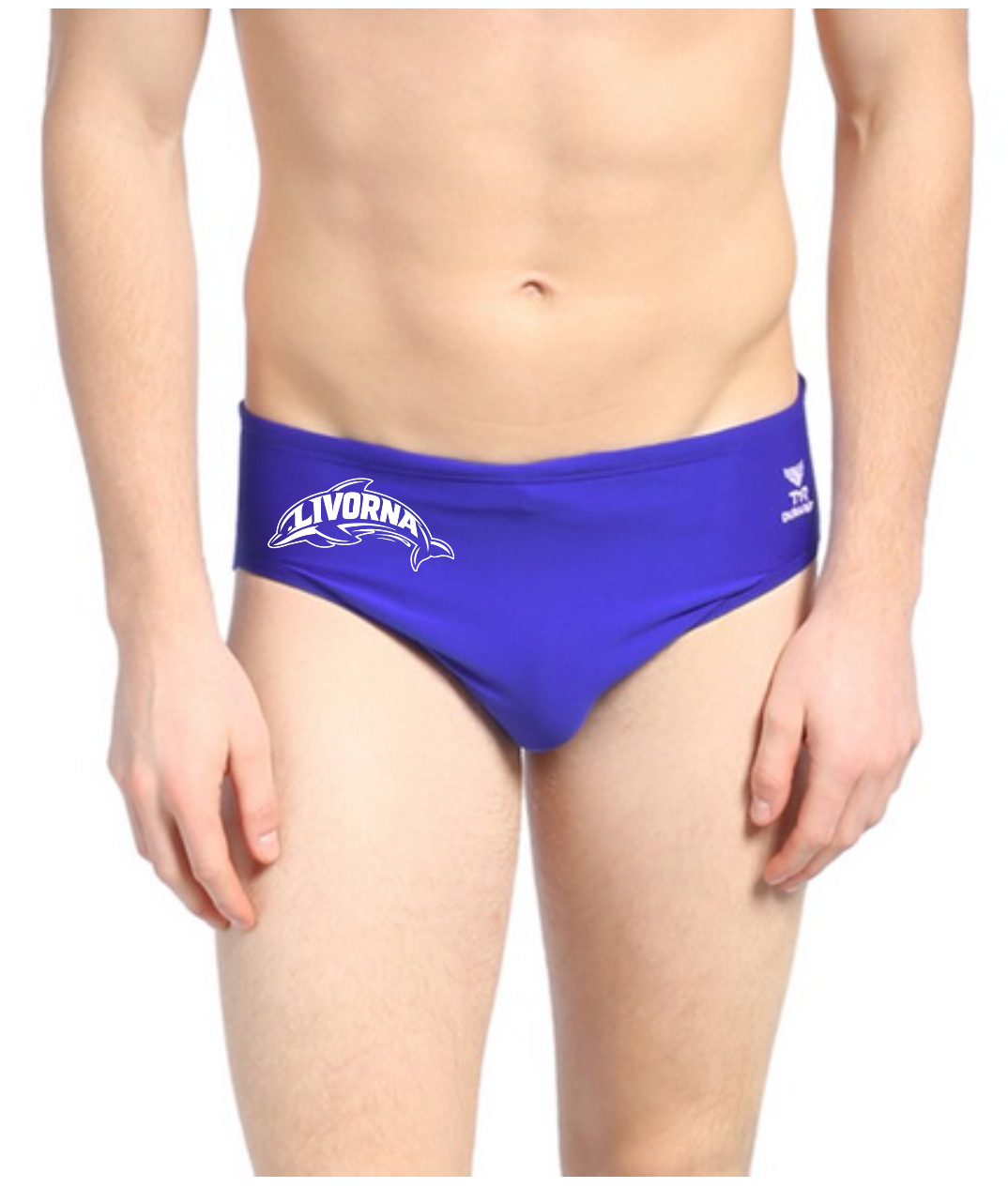 LivornaMen/BoysBriefs - TYR Durafast Elite Solid Racer Brief Swimsuit