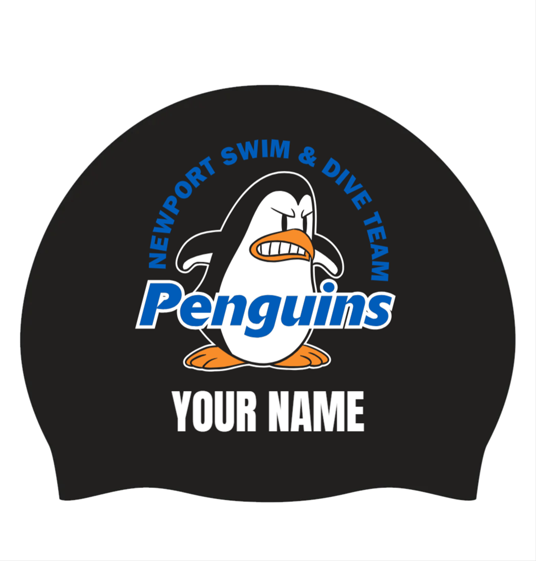 Newport Swim & Dive Team - Custom Silicone Caps