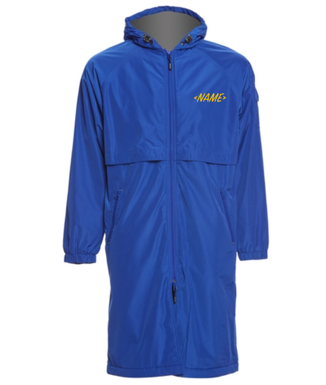 Adult Parka Royal - Sporti Comfort Fleece-Lined Swim Parka