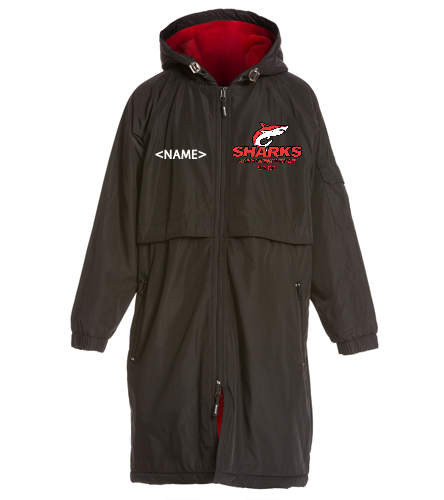 Sharks Parka Youth - Sporti Comfort Fleece-Lined Swim Parka Youth