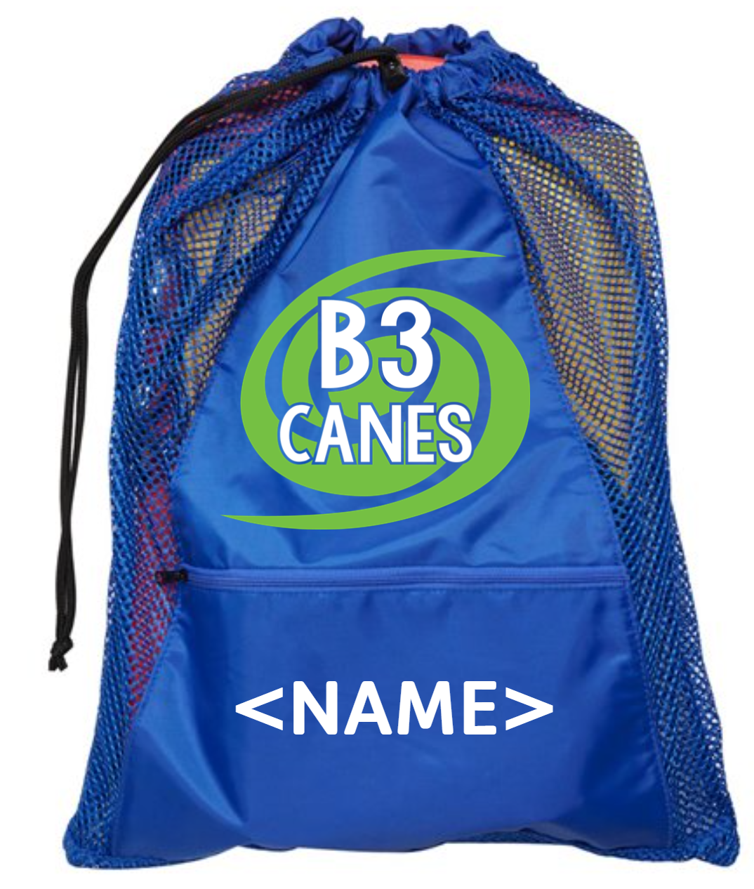 B3 Canes Bag Blue  - Sporti Premium Mesh Backpack