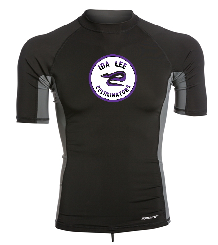 Men's Fit Rash guard - Sporti Men's S/S UPF 50+ Sport Fit Rash Guard