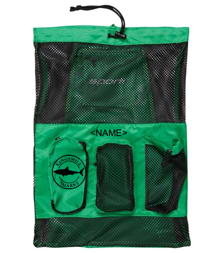 Sharks logo swim bag - Sporti Equipment Mesh Backpack