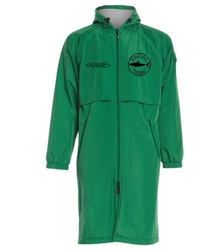 Kingsmill Green Team Parka - Sporti Comfort Fleece-Lined Swim Parka