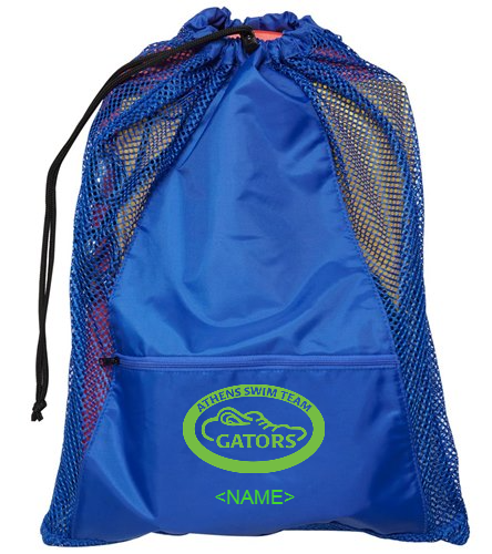 AST Mesh Bag Blue - Sporti Premium Mesh Backpack