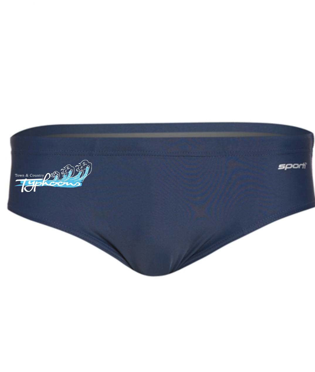 Brief w logo - Sporti Solid Brief Swimsuit (22-44)