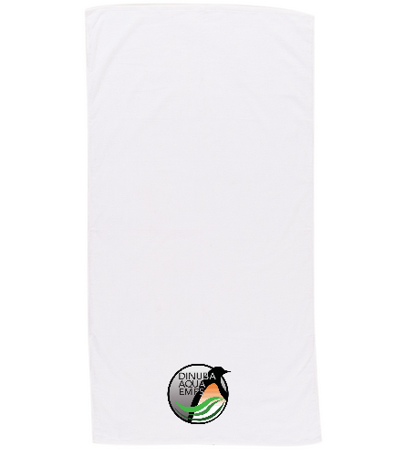 Dinuba Aqua Emps Shirt - Diplomat Terry Velour Beach Towel 30" x 60"