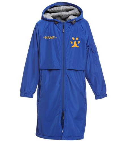 Lansing Water Cats Youth Parka  - Sporti Comfort Fleece-Lined Swim Parka Youth