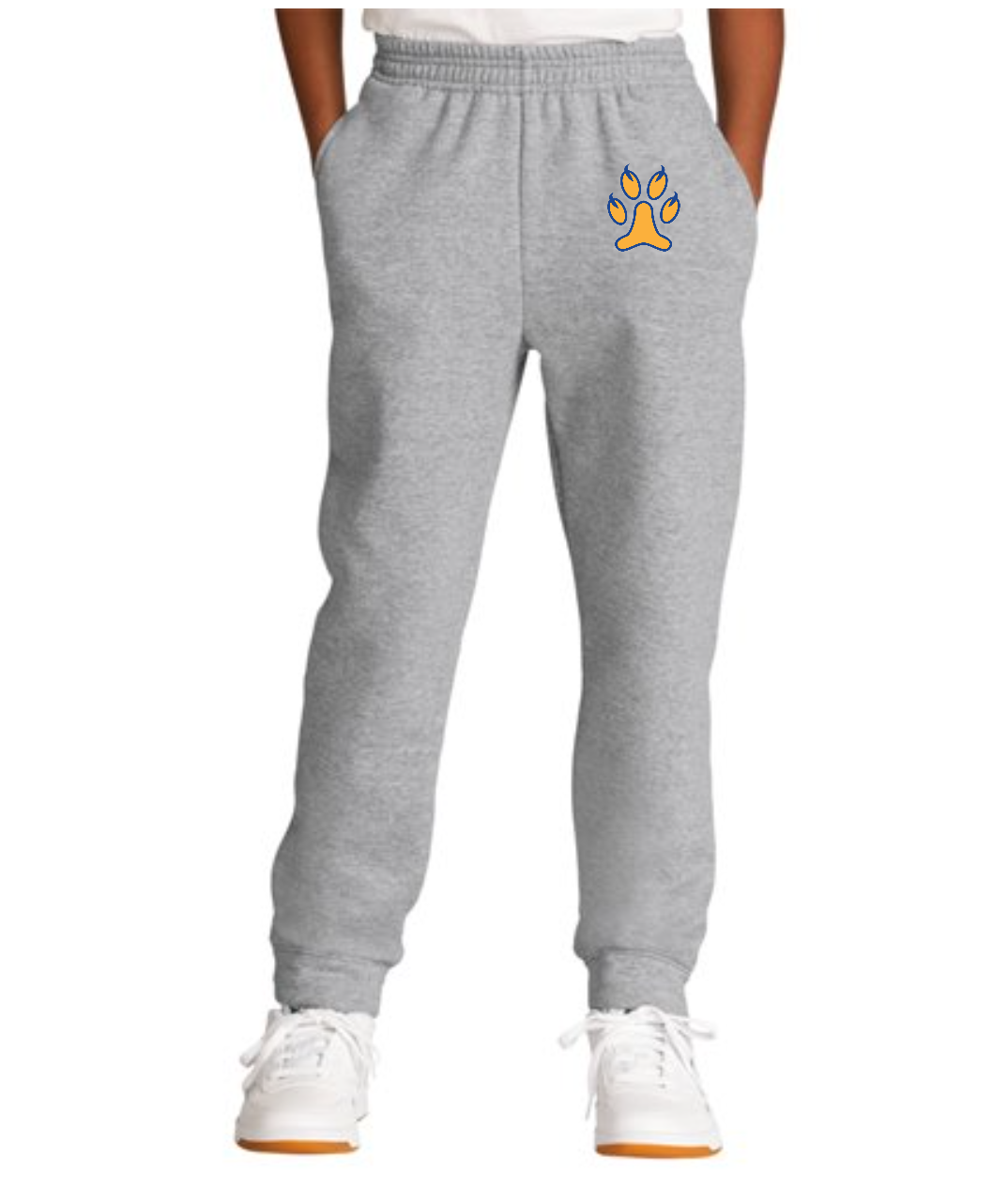 Youthsweatpants2 - Port & Company Youth Core Fleece Jogger Pants