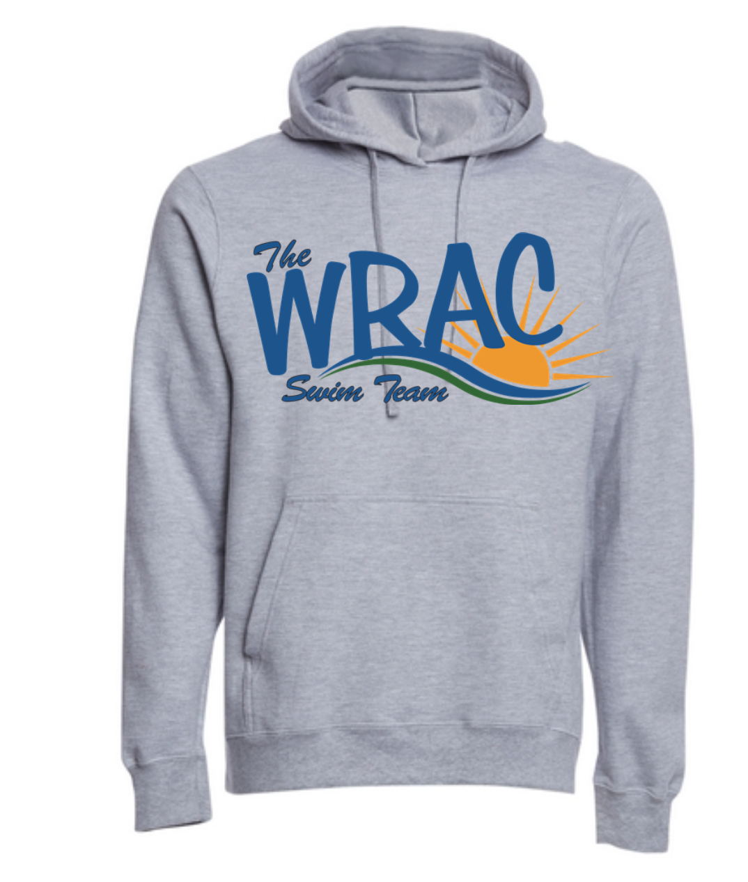 WRAC Hoodie - Port & Company Unisex Fan Favorite Fleece Pullover Hooded Sweatshirt