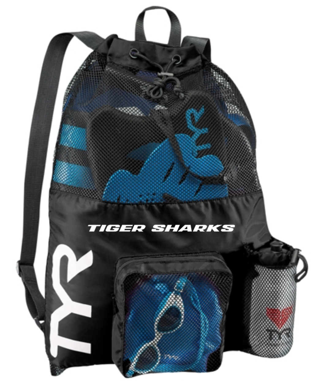 Mesh Backpack With Team Name - TYR Big Mesh Mummy Backpack III