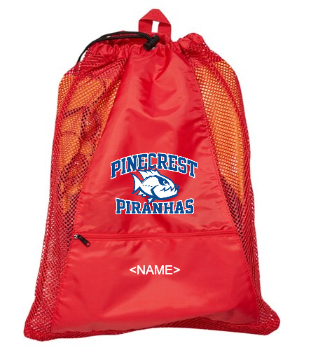 PC Red - Sporti Premium Mesh Backpack