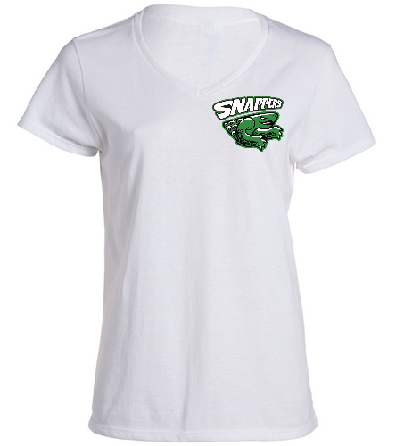 Snapper V-Neck - SwimOutlet Women's Cotton V-Neck T-Shirt