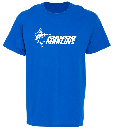 Royal Blue Youth T - Gildan Youth Cotton Crew Neck T-Shirt