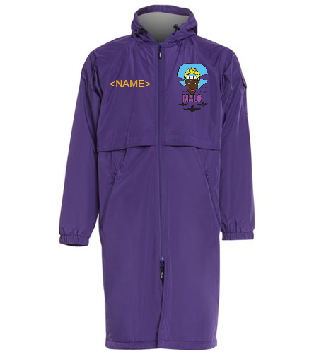 Malo Aquatics Parka Purple - Sporti Comfort Fleece-Lined Swim Parka Youth