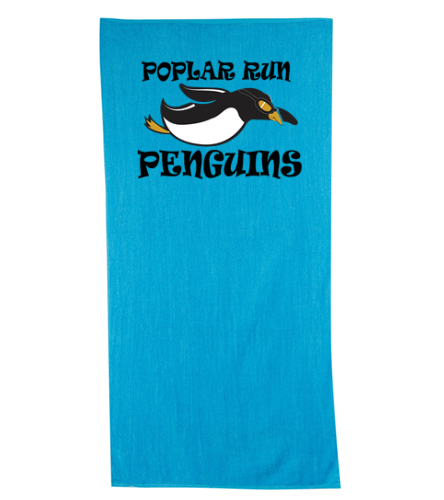 Penguin Terry Towel - Diplomat Terry Velour Beach Towel 30" x 60"