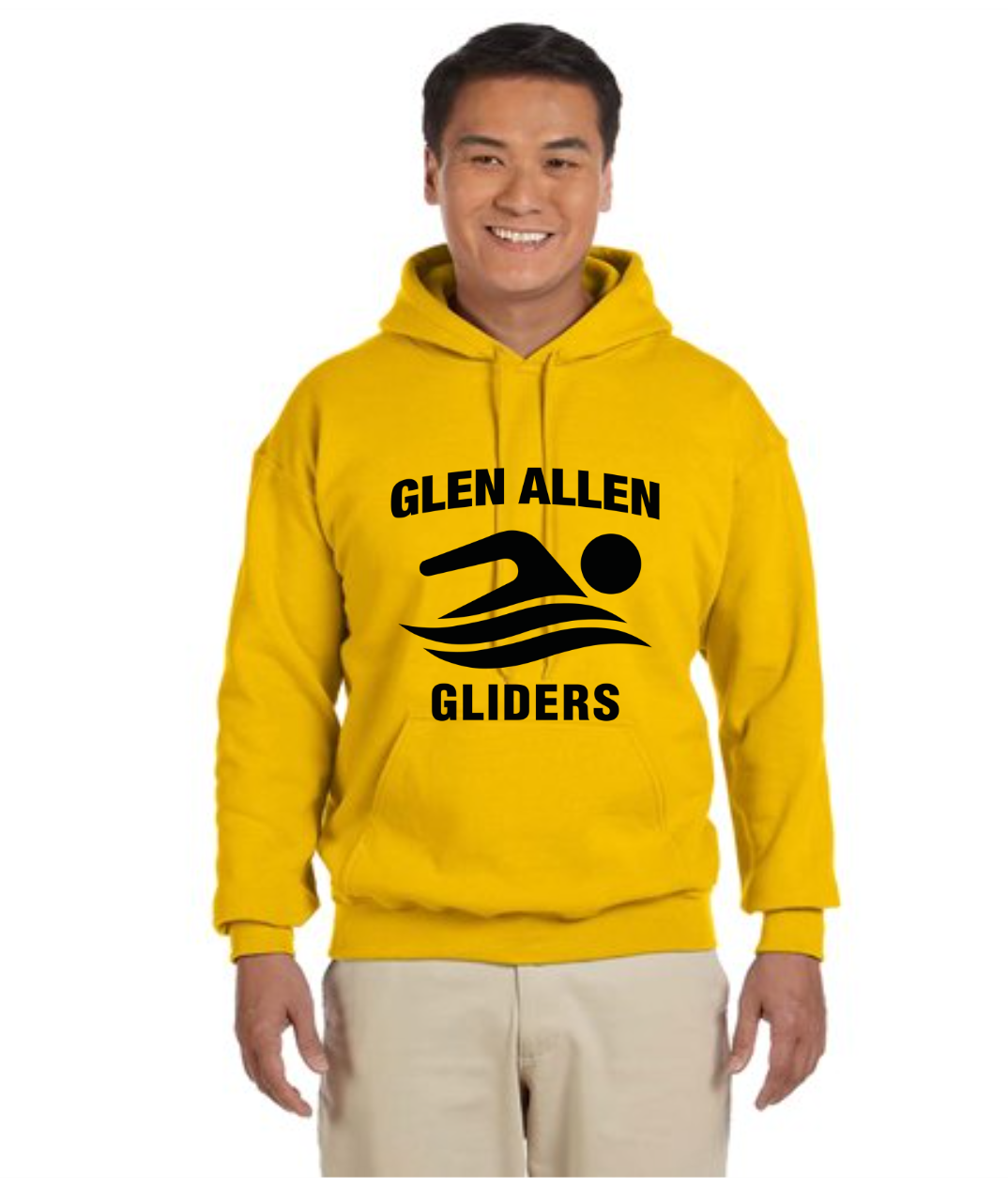 Adult Gliders Hoodie - Gildan Unisex Heavy Blend Hooded Sweatshirt