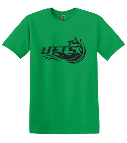 J Jets Team Tshirt - Gildan Unisex Cotton Crew Neck T-Shirt