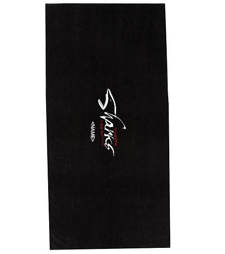 Los Banos Team Towel - Royal Comfort Terry Velour Beach Towel 34"X 70"