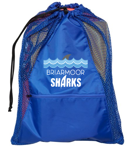Briarmoor Sharks Bag Blue - Sporti Premium Mesh Backpack