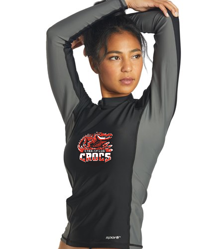 119 - Sporti Women's Long Sleeve UPF 50+ Sport Fit Rash Guard