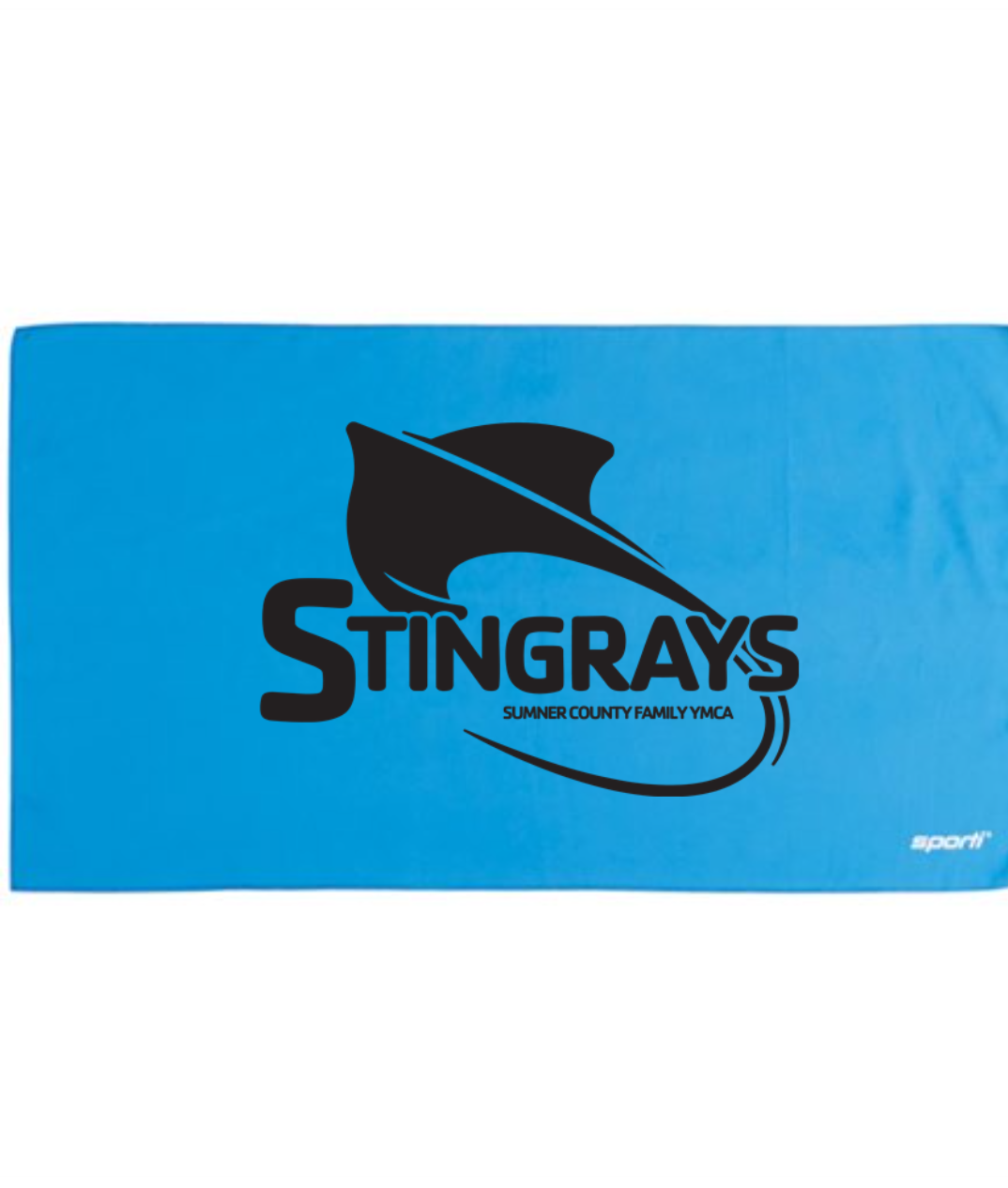 Microfiber Team Logo Towel 1 - Sporti 20" x 36" Microfiber Dry Sports Towel