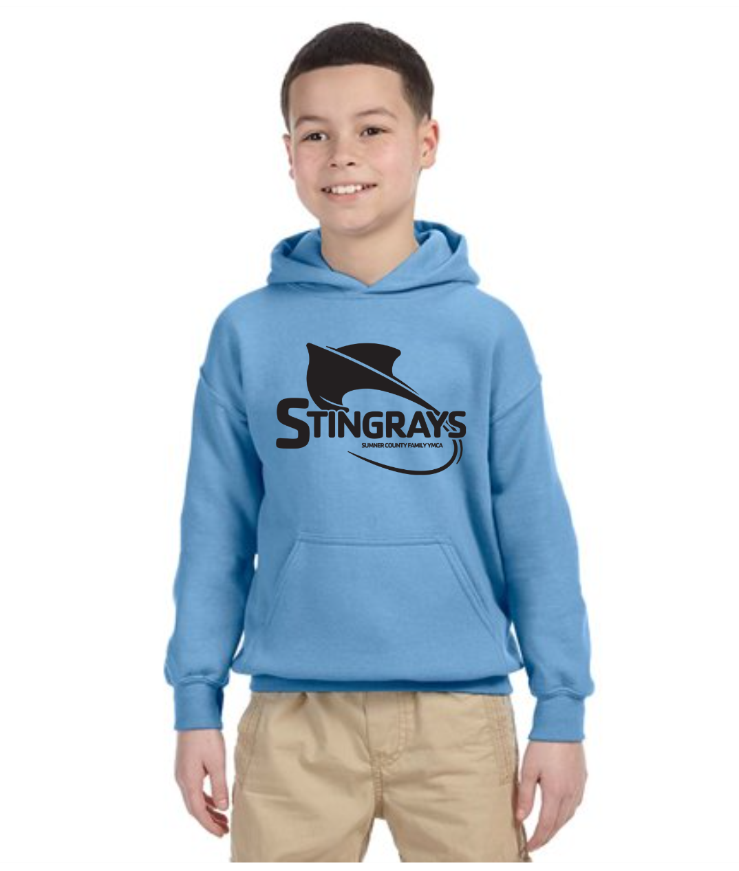 Youth Team Hoodies - Gildan Youth Heavy Blend Hooded Sweatshirt