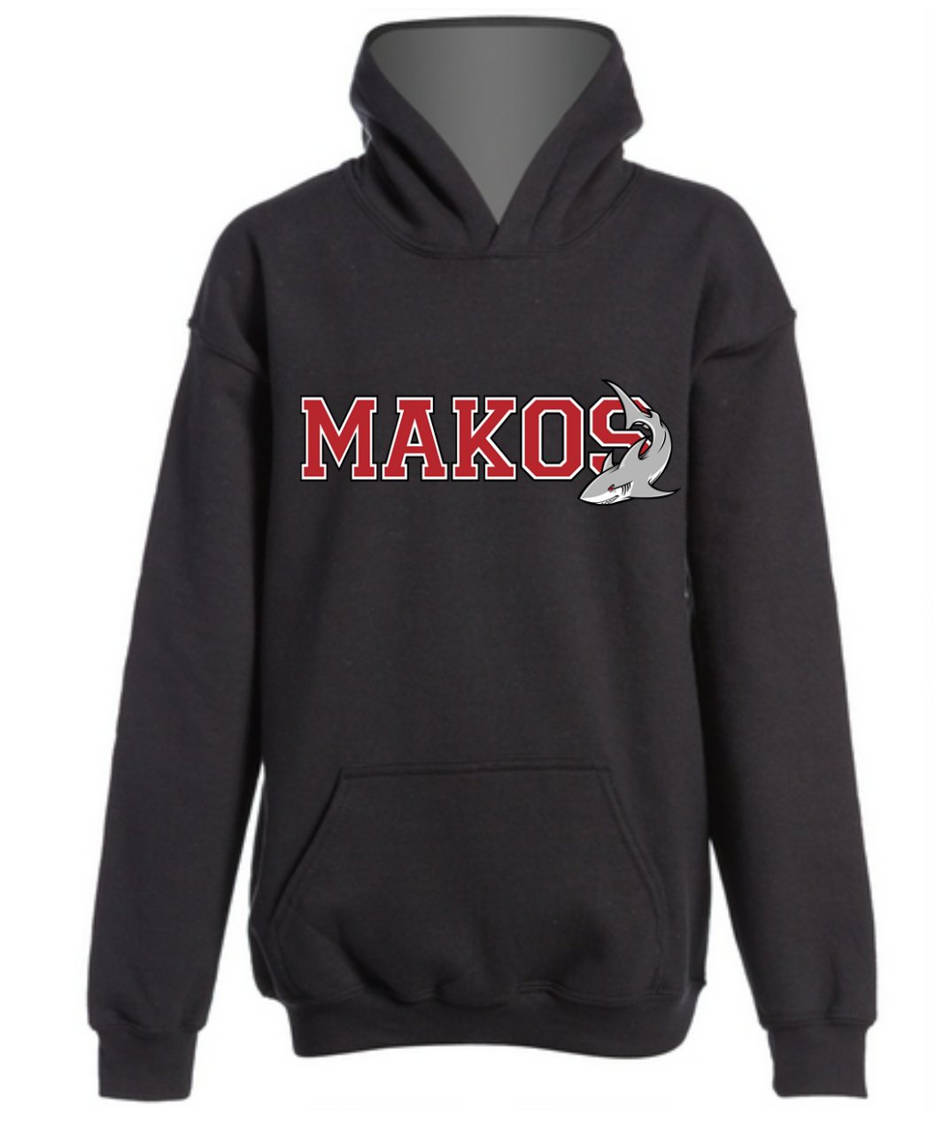 Black Youth Hoodie - Gildan Youth Heavy Blend Hooded Sweatshirt