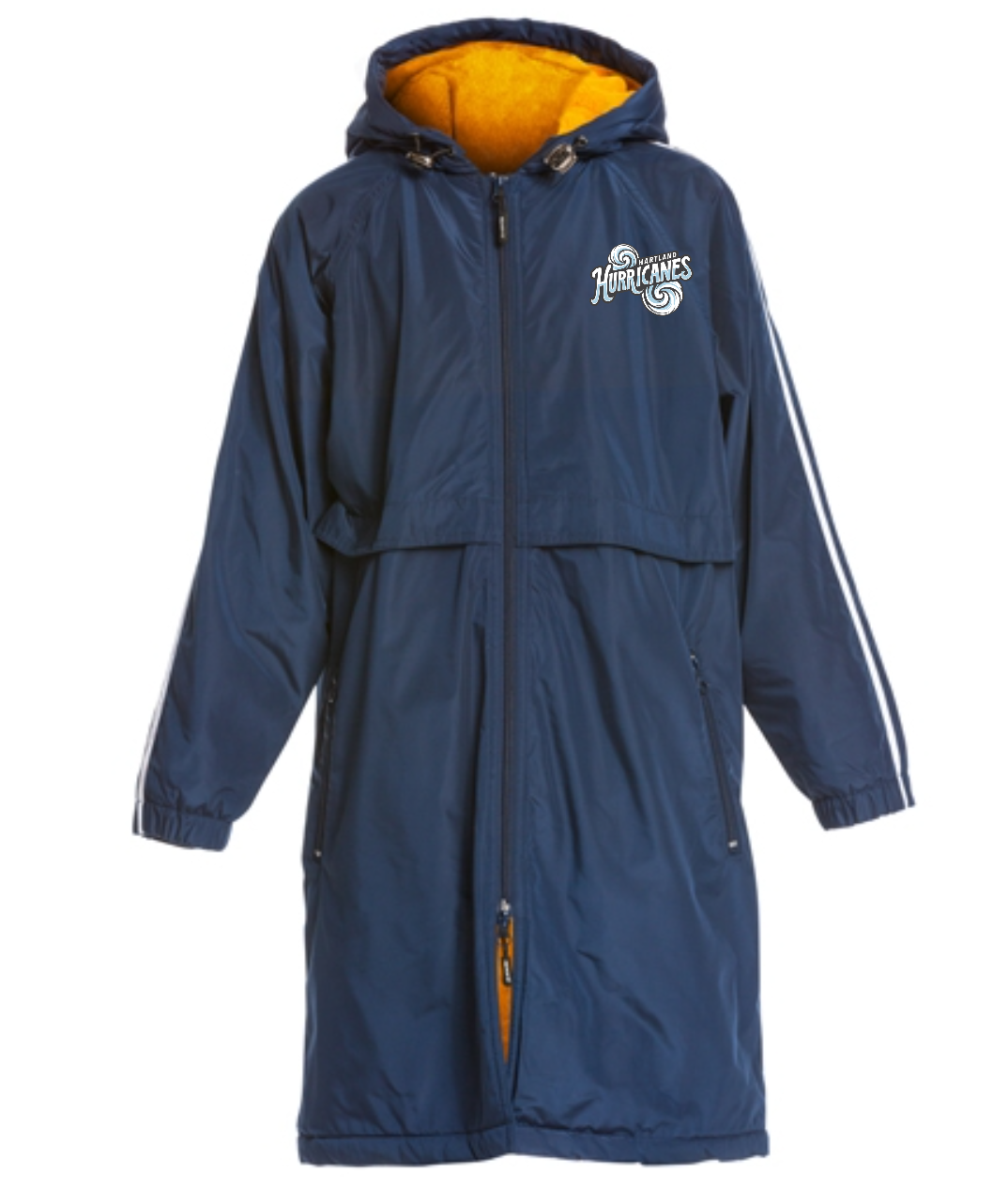 Sporti Striped Comfort Fleece-Lined Swim Parka Youth 1 - Sporti Striped Comfort Fleece-Lined Swim Parka Youth