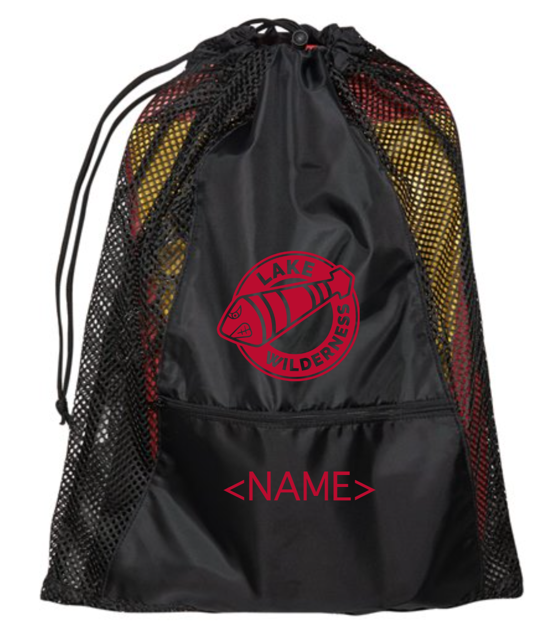 Bag custom black - Sporti Premium Mesh Backpack