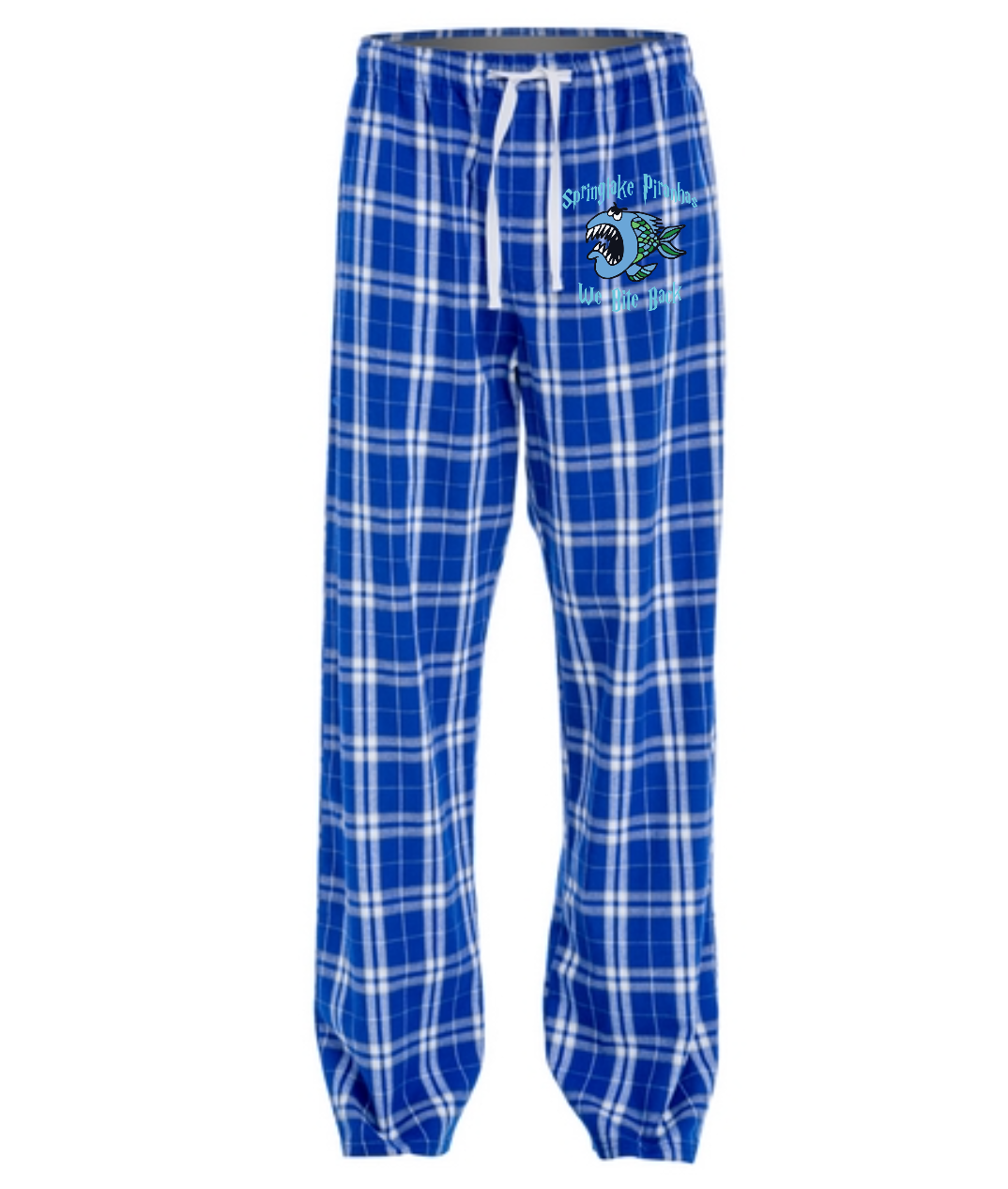 Springlake Piranhas Flannel Pants - District Unisex Flannel Plaid Pant