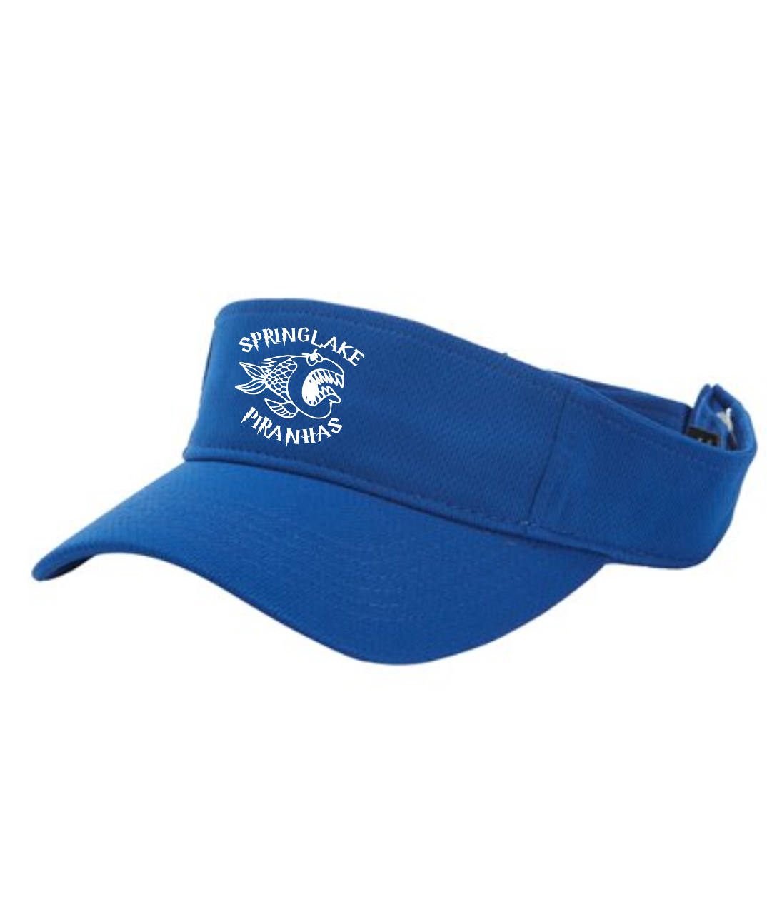 Springlake Piranhas Visor - Sport-Tek Unisex Sport-Tek® PosiCharge® RacerMesh® Visor