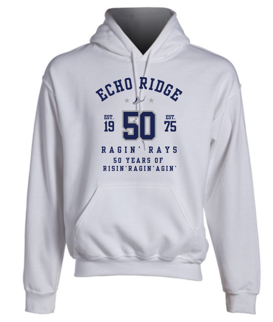 Adult Hoodie, 50th Birthday - SwimOutlet Unisex Heavy Blend Hooded Sweatshirt