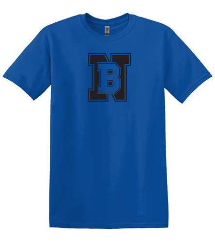 Newark Bluefins Shirt - Gildan Unisex Cotton Crew Neck T-Shirt
