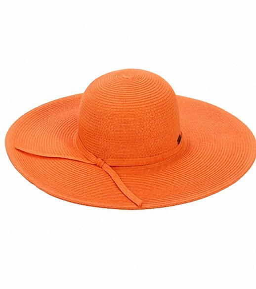 Sun N Sand Shoreline Hues Large Brim Straw Hat at SwimOutlet.com