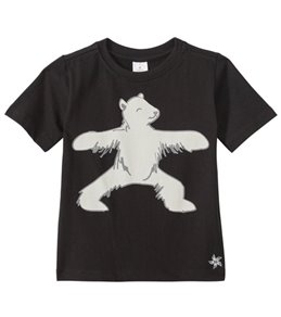 Satva Organic Warrior Bear Kids Toddler Yoga Tee