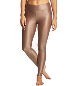 shiny yoga leggings