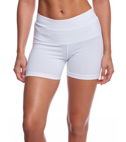hard tail high rise yoga booty shorts