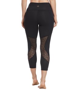 high rise yoga capris