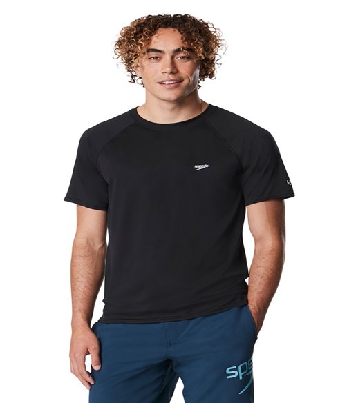 Men's Loose Fit Short Sleeve Swim Shirts at