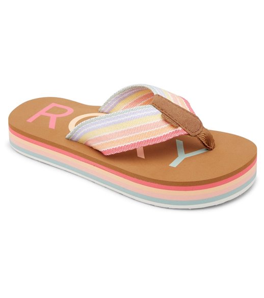 Roxy Girls' Pebbles V Flip Flop at