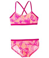 Nike Swimwear Girls' Core Solids Racerback Tankini Set (7-14) at ...