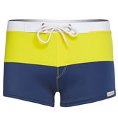Sauvage Football Lace-Up Square Cut Swim Short at SwimOutlet.com - Free ...