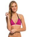 Maaji Floral Traces Halter Bikini Top at SwimOutlet.com - Free Shipping