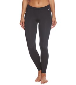 black swimming leggings